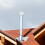 White PVC Chimney Cap Roof Vent Rainproof Mushroom Protector 8