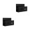 2Pièces Support Courrier Acrylique Noir Pratique Pour Bureau Et Maison 7