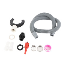 Ronde regenwateropvanger voor regenpijpen, eenvoudig te installeren, regenwateropvangsysteem, regenwaterafvoer voor daken, 75 mm / 3,0 inch
