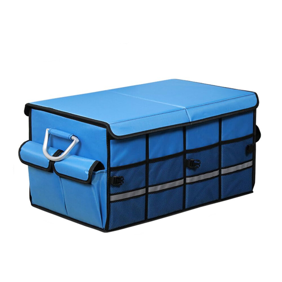 Foldable Car Trunk Organizer For Bmw 5 Series, Large Capacity Boot Storage Box With Compartments 9092120158694