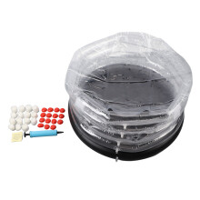 Mushroom Monotub Kit Portable Inflatable Mushroom Grow Kit Reusable Mushroom Fruiting Chamber with Pump for Cultivation At Home