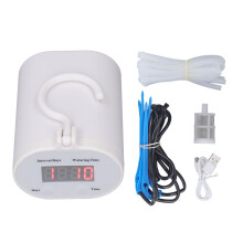 DIY Automatic Drip Irrigation Kit Indoor Watering System for Potted Plants Indoor Plants Self Watering System with Timer White Support 4 Pot Drip