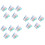 300Pcs Plastic Clothes Pegs Windproof Non-Slip Clothespins Multicolor 7