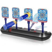 Shooting Target Toys for Guns - Electronic Auto Reset Digital Scoring Targets with Sound Effect