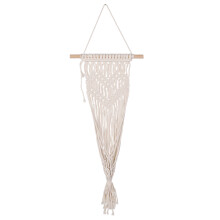 Boheemse stijl kwastjes decoratie wandhanger bloempot plantenhanger ornament katoenen touw hangende decoratie