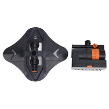 16 Hole Lawn Sprinkler Automatic Swing Garden Water Sprinkler With 4 Spray Modes Flow Adjustable Lawn Irrigation System for Yard