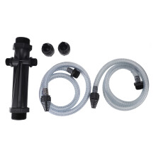 Fertilizer Injector for Drip Irrigation Plastic Fertilizer Mixer Injector Device with Check Valve Water Tube for Garden Agriculture Watering 3in