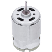 2X RS380 1.5-18V 30000 RPM Micro Motor 38x28mm fuer RC Modell Spielzeug DIY, Silber
