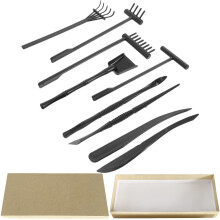 45Pièces Ensemble Outils Zen Mini Pour Jardin Sable Création DIY