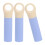 3Pcs Sky-Blue Plastic Broom Handle Grip with Hanging Hole for Home Use 11