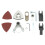 Multifunction Angle Grinder Conversion Universal Head Adapter Kit Stainless Steel Universal Joint Angle Grinder Modification Tool 1