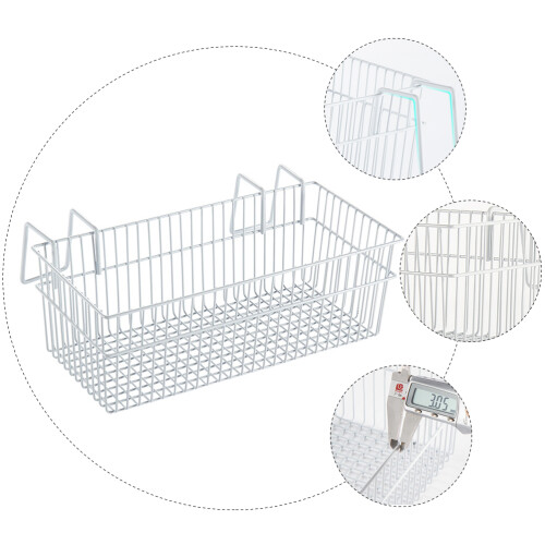 Large Wire Baskets For Organizing Iron Breathable 1pcs 2