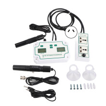 3 in 1 Water Quality Tester PH EC TEMP Multiparameter PH Tester Water Quality Monitor with LCD Display for Aquarium