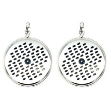 Conjunto de 2 suportes portáteis para espirais repelentes de mosquitos e incensos para uso externo.