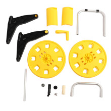 Tragbarer Gartenschlauchaufroller (1/2 Zoll) für 60 m (197 Fuß) lange Wasserschläuche, gelb, Modell H 3050S