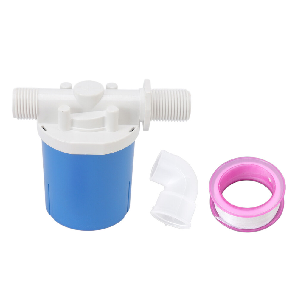 Automatic Float Valve Plastic Compact Leakage Proof Inner Water Level Control Valve For Water Tank G1/2 Built In Side Entry 3018259905813