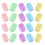 40Pcs Clear Plastic Fillable Capsules For Gumball Vending Claw Machine 8