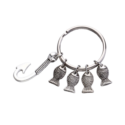 1Metal Creative Keychains Silver Key Holder for Everyday Use 2