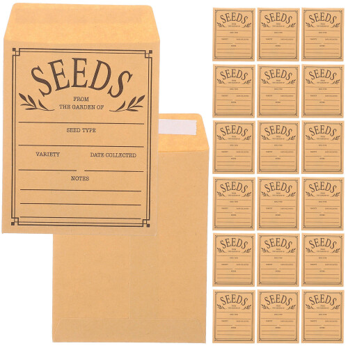 50 Unidades Envelopes Para Sementes E Dinheiro Em Papel