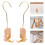 Towel Hook Multi Metal 2pcs 9.4x1.6x1.1in Bathroom 3