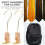 Towel Hook Multi Metal 2pcs 9.4x1.6x1.1in Bathroom 10