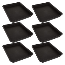 6 Plastic Waterplateaus Voor Huishoudelijke