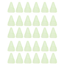 30 protectores de plantas tipo campana, de plástico transpirable, ofrecen una protección eficaz y son reutilizables.