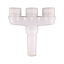 Sprinkler Head Plastic Multifunction Watering Misting Sprinkler for Garden Outdoor Agriculture Three Holes