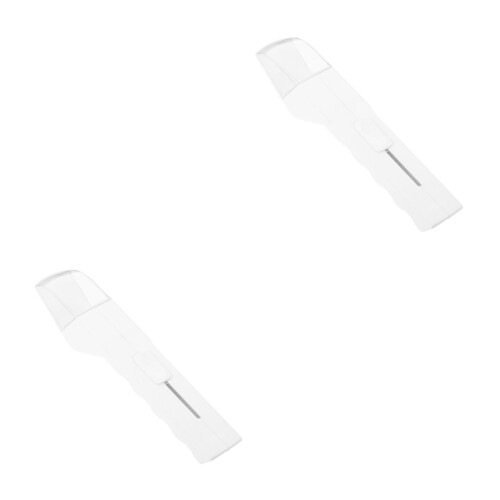 2Pièces Kit Attrape-Insectes Portable ABS Blanc Observation Claire 1
