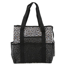 Zomerse strandtas/badkamertas met grote capaciteit, ideaal als schoudertas voor boodschappen, badkleding en yoga.