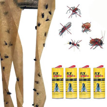 rolos de cartão adesivo para moscas, elimina moscas, cola de papel, armadilha adesiva para mosquitos.