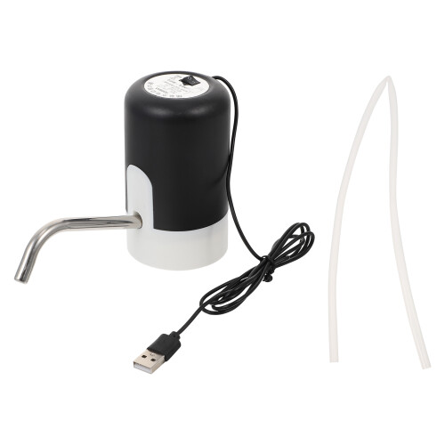 1Set Pompa Elettrica Acqua Nera Silicone Portatile 1