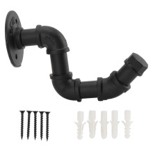 Hanging Clothes Hook Retro Water Pipe Designed Iron Wall Mounted Clothes Hanger for Home Display Clothes Shop