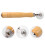 wallpaper seam tool wooden handle pressure wheel 5