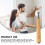 wallpaper seam tool wooden handle pressure wheel 8