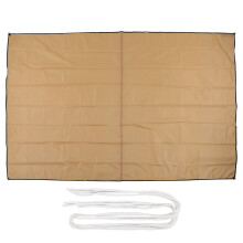 Toldos parasol plegables, portátiles, resistentes a los rayos UV y de fácil mantenimiento para piscinas y jardines exteriores. 4 esquinas.