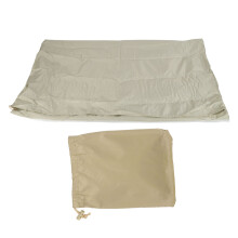 Laubsack aus 210D Oxford-Gewebe, winddicht und atmungsaktiv, ideal für die Gartensammlung, beige