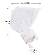 2Pcs/set Filter Bags For Polaris 280 480 Zipper Filter Bag For Pool Cleaner Swimming Pool Cleaning Tool Bags