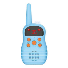 (Blue) Walkie Talkie Kids Toys for 3-12 Years Old Boy Gift Kids Walkie Talkies 3 Miles Range 22 Channels for Camping Outside Adventure
