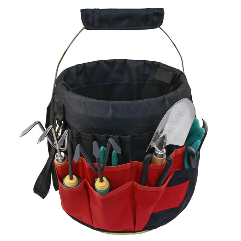 Bucket Organizer Tote Bag Garden Tool Kits 42 Storage Pocket Tool Organizer Waist Packs Tool Bag 3374032140285