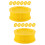 16Pcs Yellow Bee Cell Cups Plastic Bee Breeding Tools for Beekeepers 9
