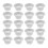 20Pcs Plastic Hydroponic Baskets Transparent Slotted Garden Net Pots 2