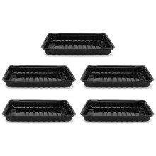 5Pcs Seedling Tray Plant Flower Vegetable Nursery Tray Garden Greenhouse Accessory