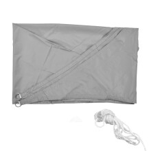 Vela de sombra con protección UV de 3x3x3 metros, forma triangular, de poliéster, para exteriores, ideal para jardín o piscina.