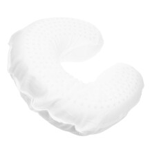 1Pc Latex U Shaped Pillow For Cervical Neck Support White