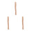 3Pcs Light Yellow Wood Axe Handle Replacement Comfortable Grip Durable 7