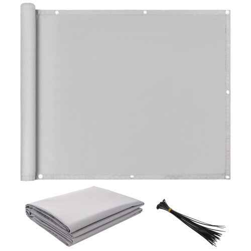 Polyester UV Resistant Waterproof Privacy Screen Multifunction Garden Sunshade Net