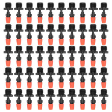 50pcs G1/2 Male Thread Misting Spray Nozzle Adjustable Water Spray Head Atomizing Nozzle for Garden Irrigation