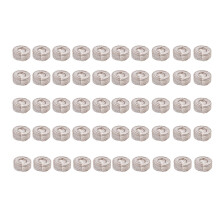 50 Stück komprimierte Torfblöcke, Nährboden für Anzucht, Blumen und Gemüse, Ø 30 x 10 mm