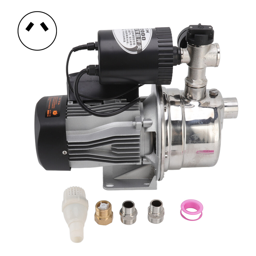 Pressure Booster Pump Stainless Steel Self Priming Automatic High Lift Jet Pump For Water Heater Bathroom 370W 3247600523400